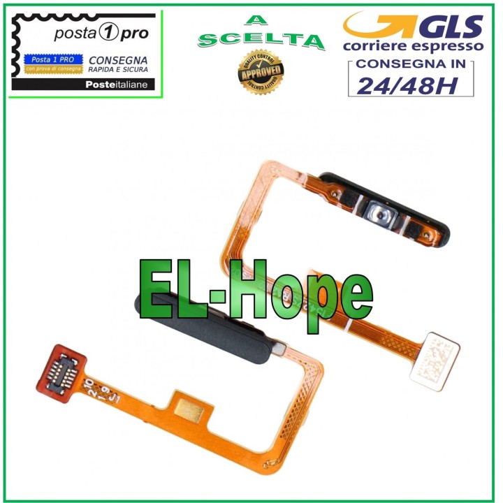 FLAT FLEX POWER KEY FINGERPRINT XIAOMI MI 11 LITE BLACK