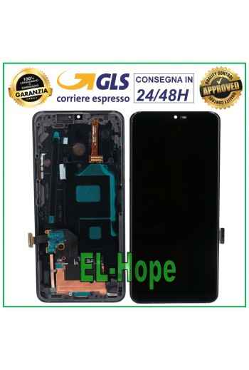 LCD DISPLAY FRAME FOR LG G7 THINQ LMG710 LMW EMW TOUCH SCREEN ASSEMBLED