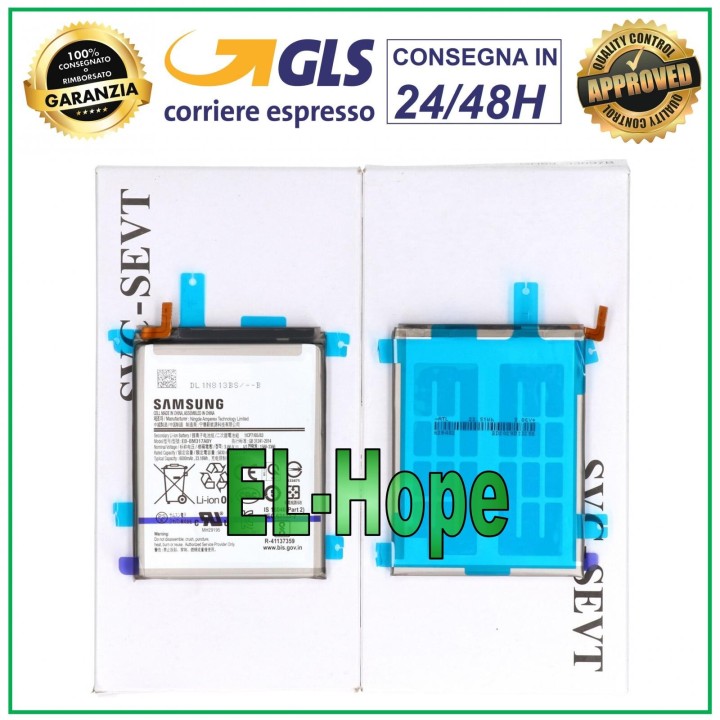 100% ORIGINAL SERVICE SAMSUNG GALAXY M31S SM-M317 EB-BM317ABY 6000 mAh BATTERY