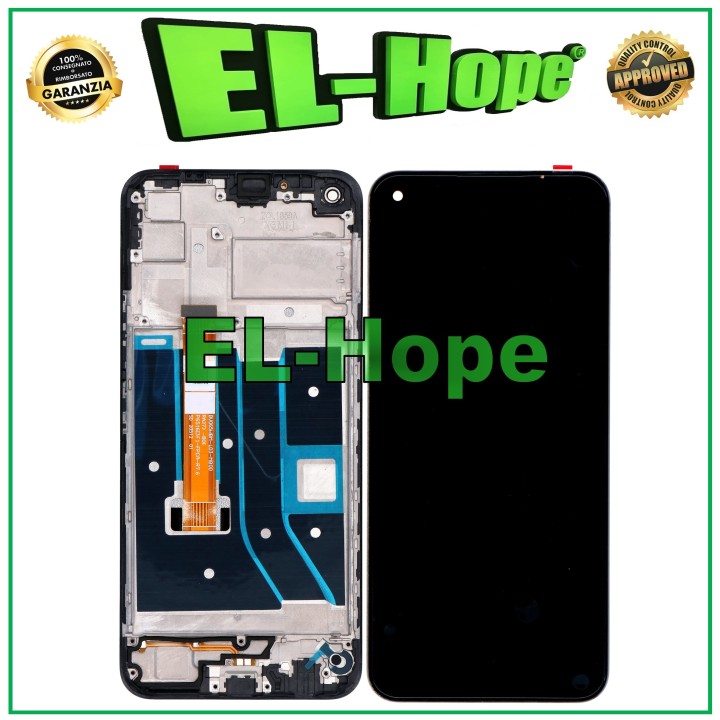 LCD DISPLAY TOUCH SCREEN + FRAME FOR OPPO REALME C17 RMX2101 ASSEMBLED GLASS