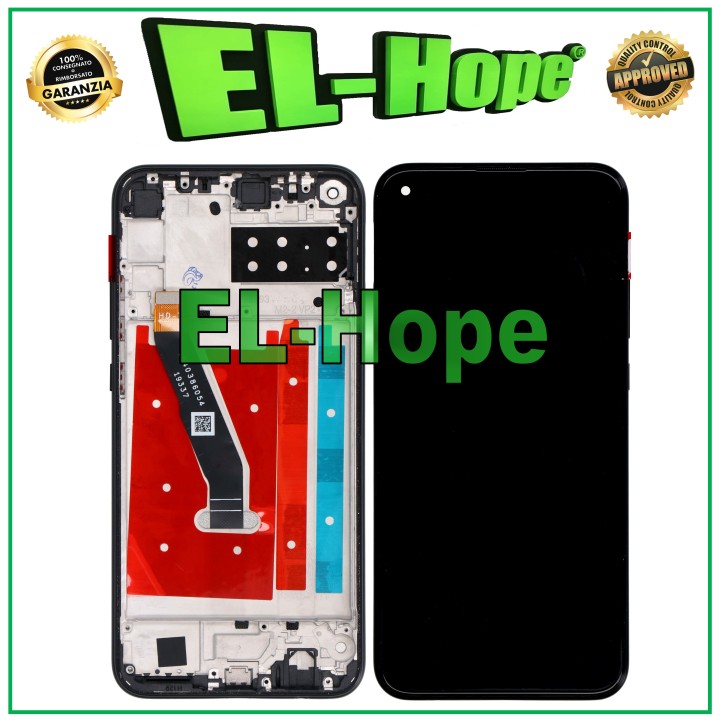 LCD DISPLAY FRAME FOR HUAWEI P40 LITE AND /Y7P 2020 ART-L28 L29 TOUCH SCREEN BLACK