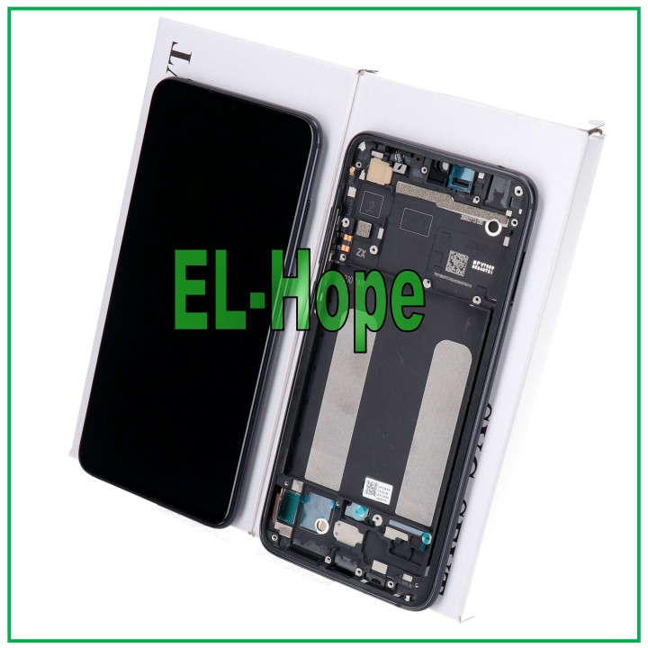 ORIGINAL LCD DISPLAY + FRAME XIAOMI MI 9 LITE M1904F3BG TOUCH SCREEN BLACK GLASS
