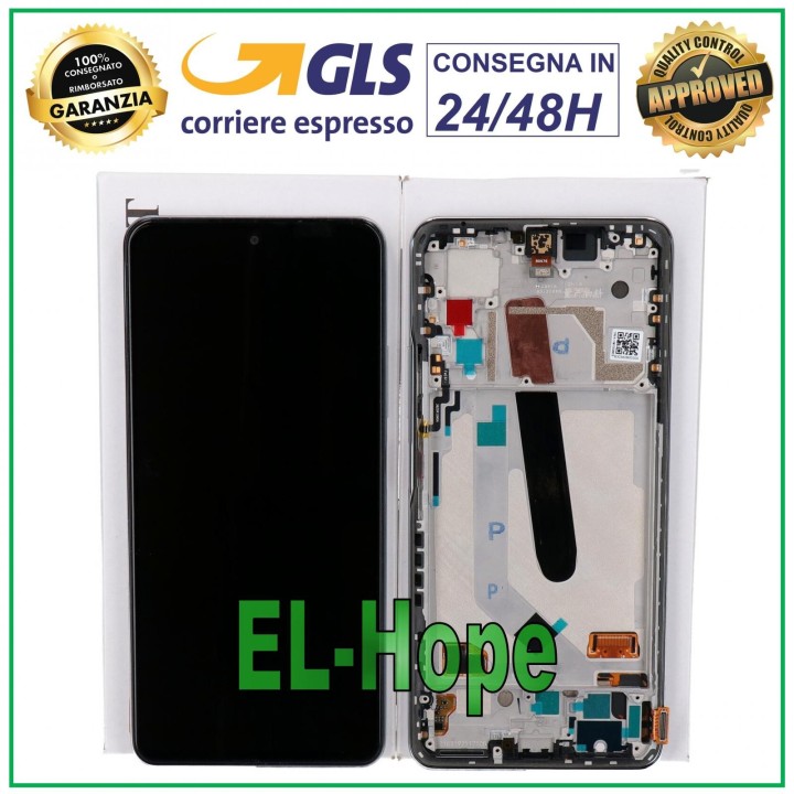 ORIGINAL LCD DISPLAY + FRAME XIAOMI MI 11i TOUCH SCREEN WHITE GLASS SCREEN