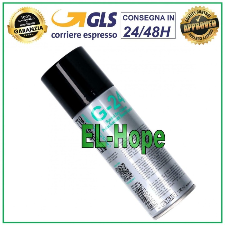 ALCOHOL SPRAY CLEANER CONTACTS DRY DETERGENT DEGREASER 200ml G-24 G24 DUE CI