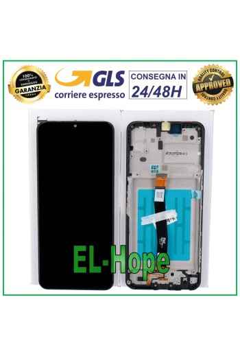 ORIGINAL FRAME LCD DISPLAY SAMSUNG GALAXY A22 5G 2021 SM-A226 TOUCH SCREEN BLACK