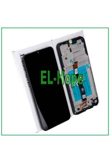 ORIGINAL FRAME LCD DISPLAY SAMSUNG GALAXY A22 5G 2021 SM-A226 TOUCH SCREEN BLACK
