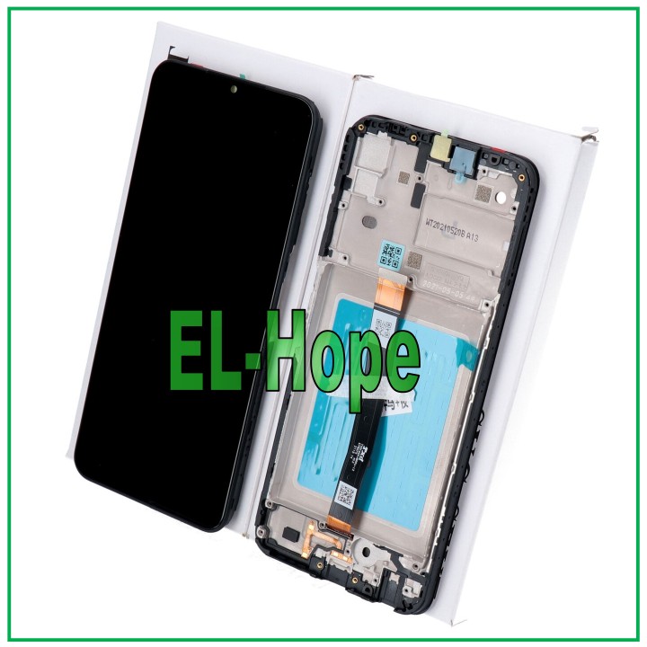 ORIGINAL FRAME DISPLAY SAMSUNG A22 2021 SM-A226 TOUCH SCREEN BLACK GH82-20694A