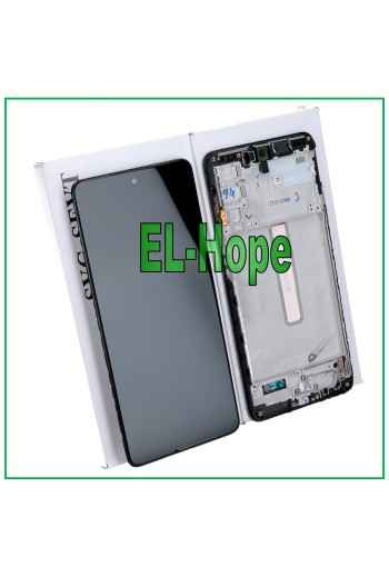 ORIGINAL TOUCH LCD DISPLAY SAMSUNG GALAXY M52S 5G 2021 SM M526 M526B BLACK FRAME
