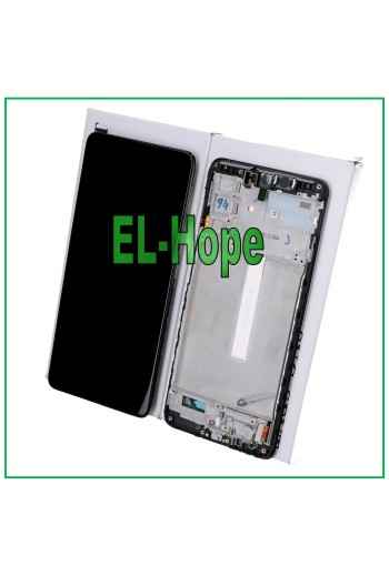 ORIGINAL TOUCH LCD DISPLAY SAMSUNG GALAXY M52S 5G 2021 SM M526 M526B BLACK FRAME