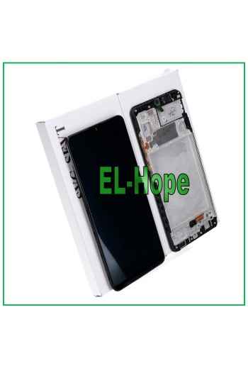 ORIGINAL FRAME LCD DISPLAY SAMSUNG GALAXY A32 4G SM-A325 F/FN TOUCH SCREEN BLACK