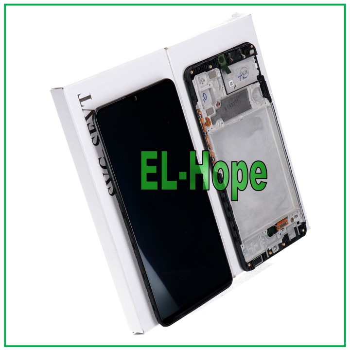 ORIGINAL FRAME DISPLAY SAMSUNG A32 SM-A325 F/FN TOUCH SCREEN BLACK GH82-25566A