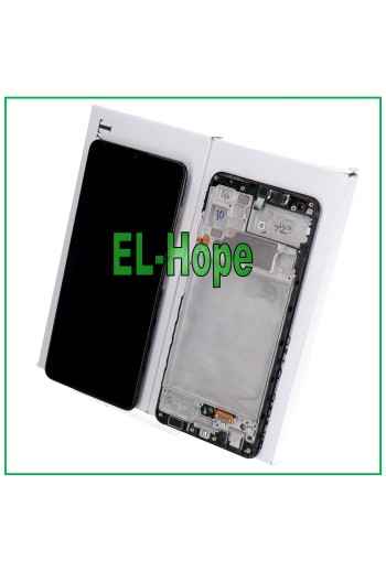 ORIGINAL FRAME LCD DISPLAY SAMSUNG GALAXY A32 4G SM-A325 F/FN TOUCH SCREEN BLACK