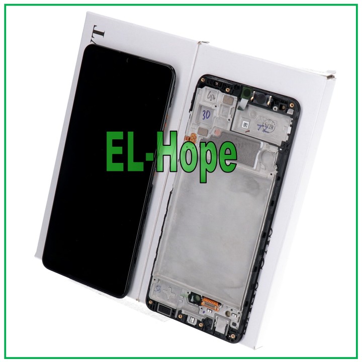 ORIGINAL FRAME DISPLAY SAMSUNG A32 SM-A325 F/FN TOUCH SCREEN BLACK GH82-25566A
