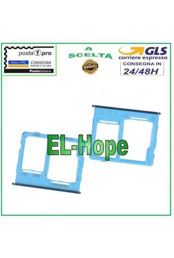 SLOT CART COMPARTMENT NANO SIM CARD SD SAMSUNG GALAXY A32 5G SM A326 B BLUE