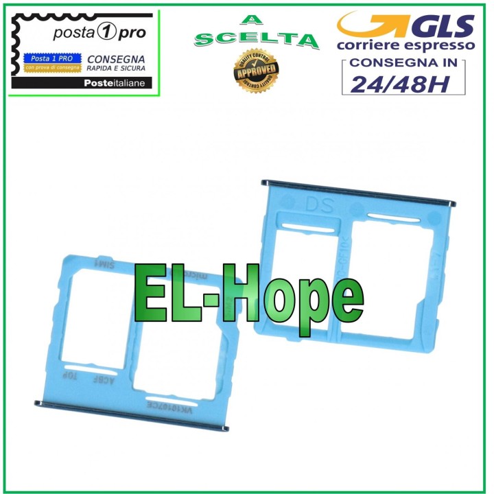 SLOT CART COMPARTMENT NANO SIM CARD SD SAMSUNG GALAXY A32 5G SM A326 B BLUE