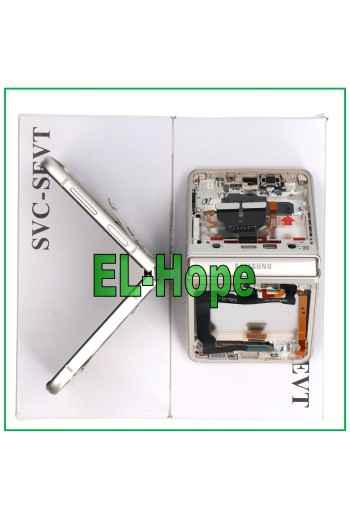 ORIGINAL FRAME LCD DISPLAY SAMSUNG GALAXY Z FLIP 3 5G SM-F711B TOUCH BROWN
