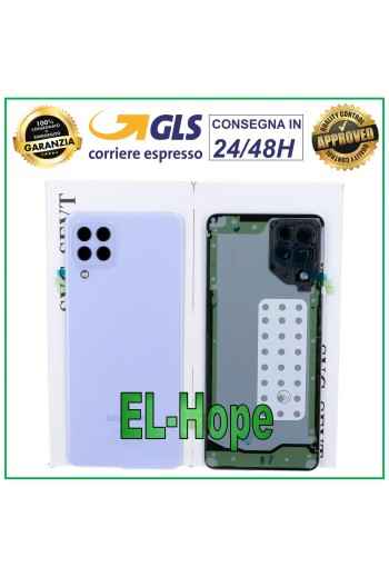 ORIGINAL SAMSUNG GALAXY A22 SM-A225 F BATTERY COVER PURPLE BACK COVER