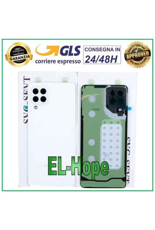 ORIGINAL SAMSUNG GALAXY A22 SM-A225 BATTERY COVER WHITE BACK COVER