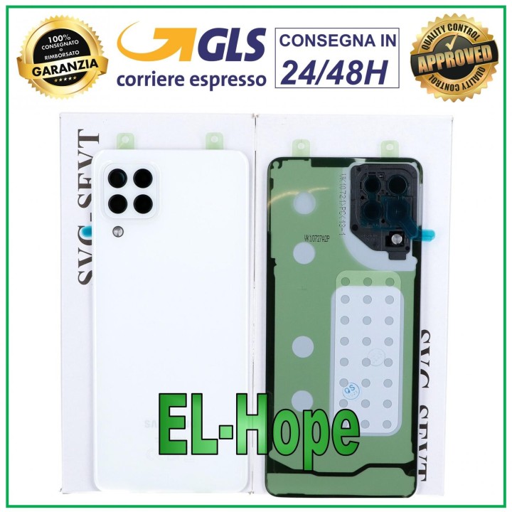 ORIGINAL SAMSUNG GALAXY A22 SM-A225 BATTERY COVER WHITE BACK COVER