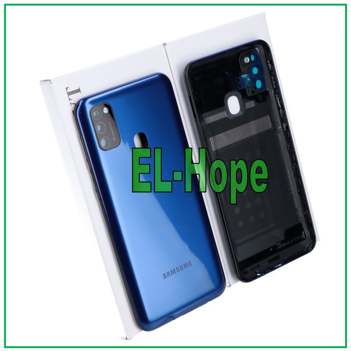 ORIGINAL SAMSUNG GALAXY M21 SM-M215F BATTERY COVER BACK COVER BLUE