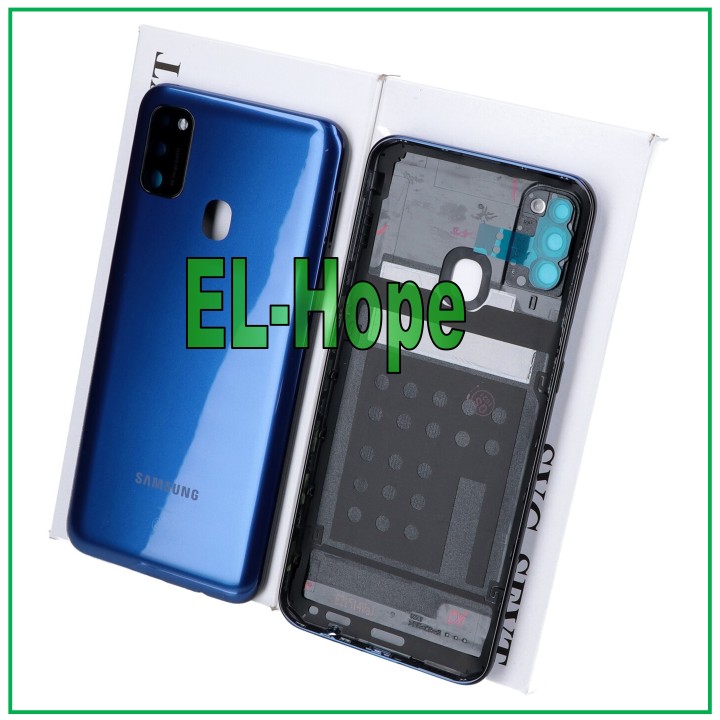 ORIGINAL SAMSUNG GALAXY M21 SM-M215F BATTERY COVER BACK COVER BLUE