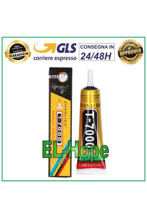 BLACK MULTIPURPOSE ADHESIVE GLUE T-7000 50 ML SMARTPHONE TOUCH DISPLAY REPAIR