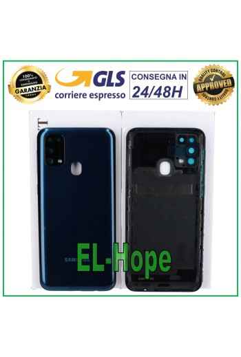 ORIGINAL SAMSUNG GALAXY M31 SM-M315F BATTERY COVER BACK COVER BLUE