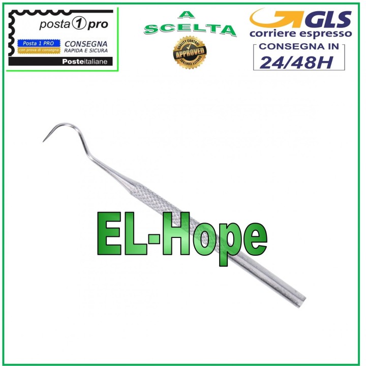 DENTIST HOOK TOOL ORAL HYGIENE CLEANING AND CARE TOOL METAL SPUDGER