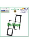 SLOT CARRIAGE COMPARTMENT NANO SIM CARD + MICRO SD SAMSUNG GALAXY A30S SM A307F BLACK