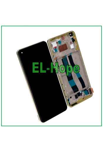 OLED LCD DISPLAY + FRAME FOR XIAOMI MI 11 LITE 4G 5G NE M2101K9AG TOUCH YELLOW