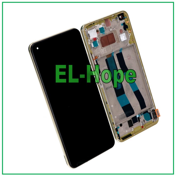 OLED LCD DISPLAY + FRAME FOR XIAOMI MI 11 LITE 4G 5G NE M2101K9AG TOUCH YELLOW