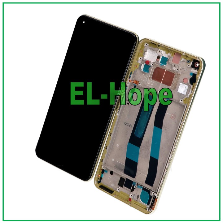 OLED LCD DISPLAY + FRAME FOR XIAOMI MI 11 LITE 4G 5G NE M2101K9AG TOUCH YELLOW