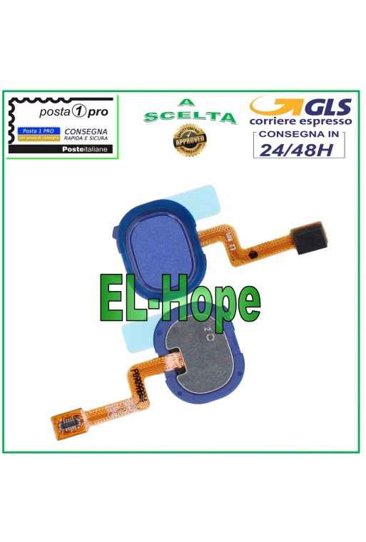 HOME BUTTON FINGERPRINT FOR SAMSUNG GALAXY A21S SM A217 F/FN FINGERPRINT SENSOR BLUE