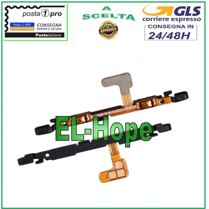 FLAT SIDE KEYS VOLUME POWER KEY ON OFF SAMSUNG GALAXY S6 EDGE SM G925 F