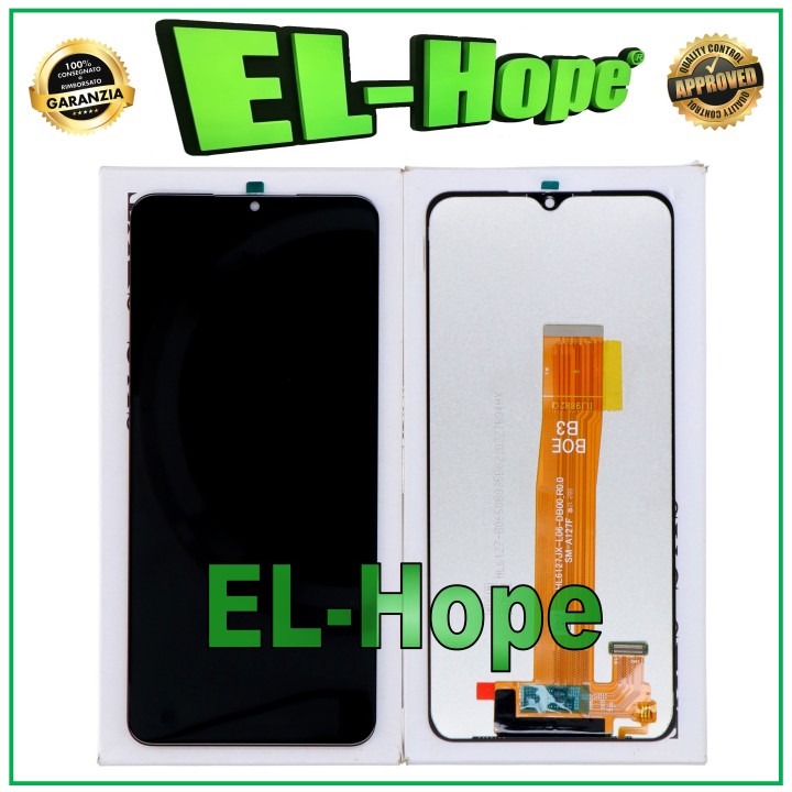 TOUCH LCD DISPLAY PARI ORIGINAL SERVICE SAMSUNG GALAXY A12 SM-A127 FLAT BOE B3