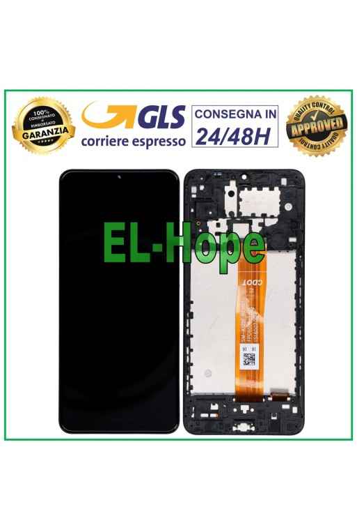 LCD DISPLAY TOUCH SCREEN FRAME FOR SAMSUNG GALAXY A12 SM-A127 FLAT CDOT SCREEN