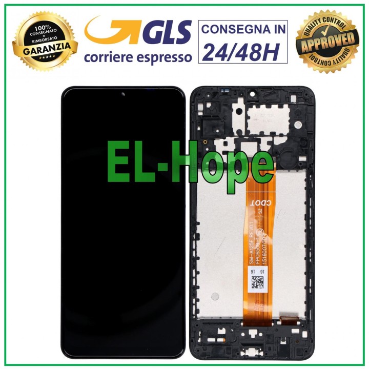 LCD DISPLAY TOUCH SCREEN FRAME FOR SAMSUNG GALAXY A12 SM-A127 FLAT CDOT SCREEN