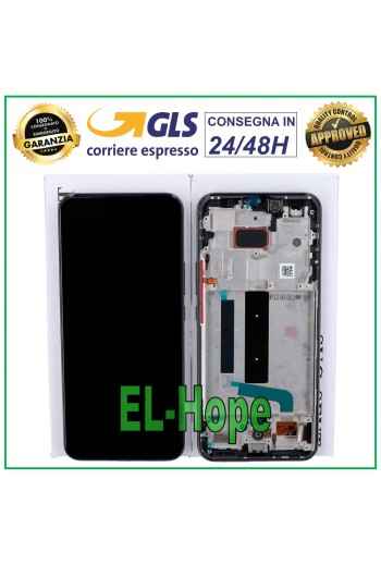 ORIGINAL LCD + TOUCH DISPLAY XIAOMI MI 10 LITE 5G M2002J9G M2002J9E BLACK FRAME