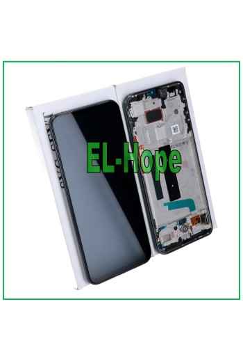 ORIGINAL LCD + TOUCH DISPLAY XIAOMI MI 10 LITE 5G M2002J9G M2002J9E BLACK FRAME