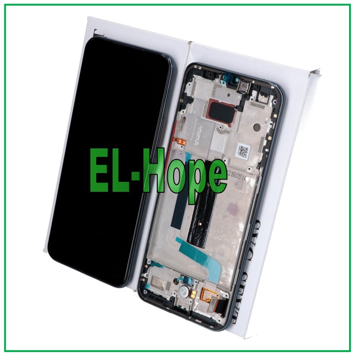 ORIGINAL LCD + TOUCH DISPLAY XIAOMI MI 10 LITE 5G M2002J9G M2002J9E BLACK FRAME