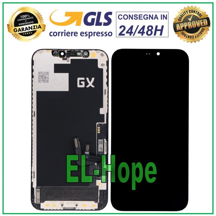 OLED LCD DISPLAY FOR APPLE IPHONE 12 /12 PRO TOUCH SCREEN GLASS GX ORIGINAL