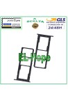 SLOT CART SIM CARD HOLDER MICRO SD HUAWEI Y7 2019 DUB-LX1 LX2 L22 BLACK