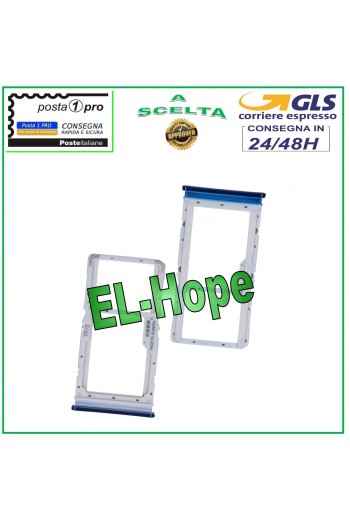 SLOT CART SIM CARD COMPARTMENT MICRO SD XIAOMI REDMI NOTE 8 PRO M1906G7G BLUE