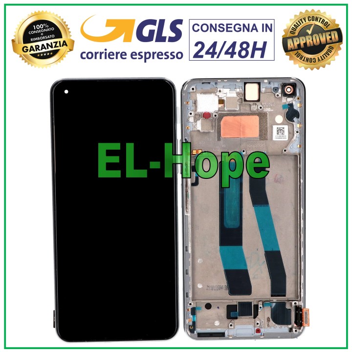 OLED FRAME DISPLAY FOR XIAOMI MI 11 LITE 4G 5G NE M2101K9AG TOUCH WHITE GLASS