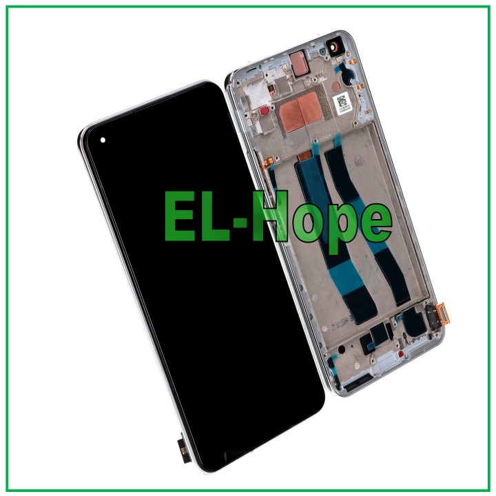 OLED FRAME DISPLAY FOR XIAOMI MI 11 LITE 4G 5G NE M2101K9AG TOUCH WHITE GLASS