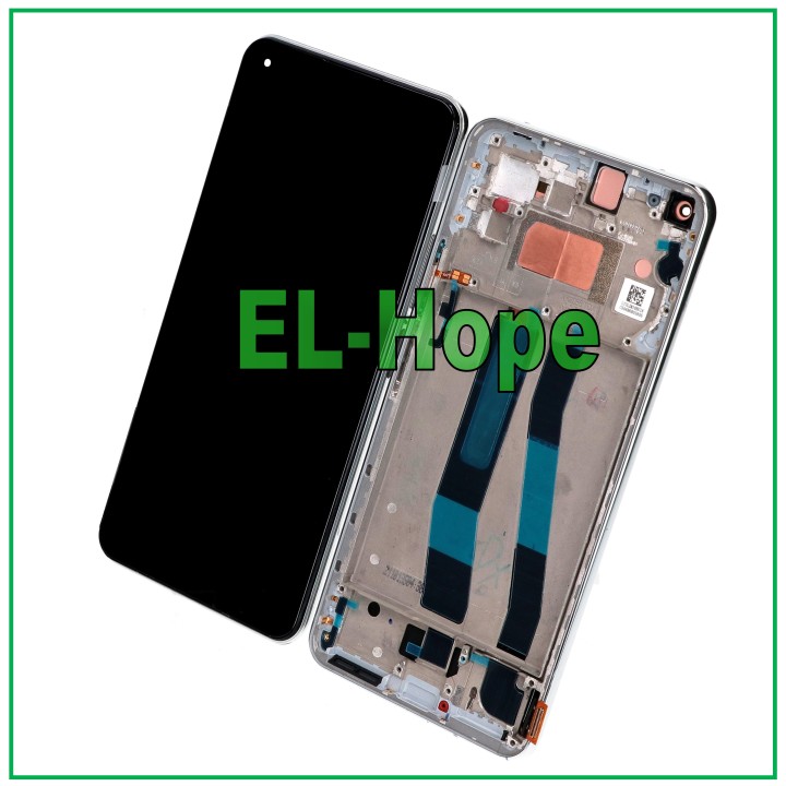 OLED FRAME DISPLAY FOR XIAOMI MI 11 LITE 4G 5G NE M2101K9AG TOUCH WHITE GLASS