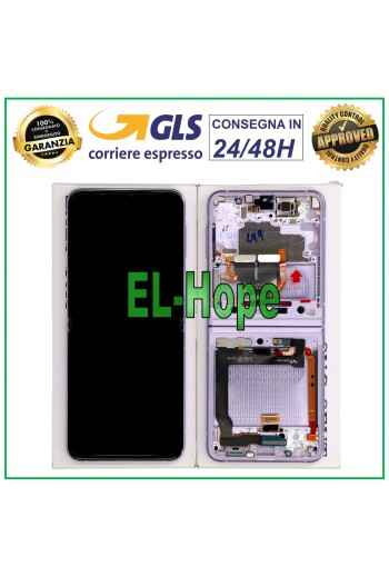 ORIGINAL FRAME LCD DISPLAY SAMSUNG GALAXY Z FLIP 3 5G SM-F711B TOUCH LAVENDER