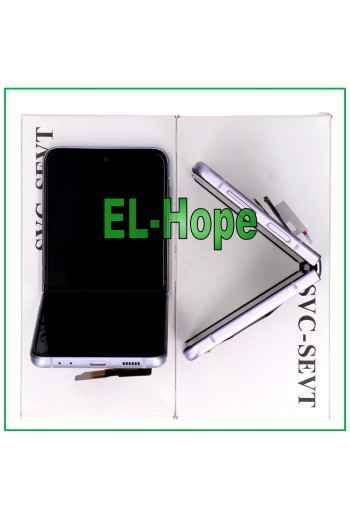 ORIGINAL FRAME LCD DISPLAY SAMSUNG GALAXY Z FLIP 3 5G SM-F711B TOUCH LAVENDER