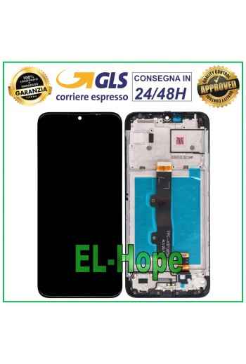 LCD DISPLAY FRAME FOR MOTOROLA MOTO E7i POWER / E7 Power XT2097-6 TOUCH GLASS