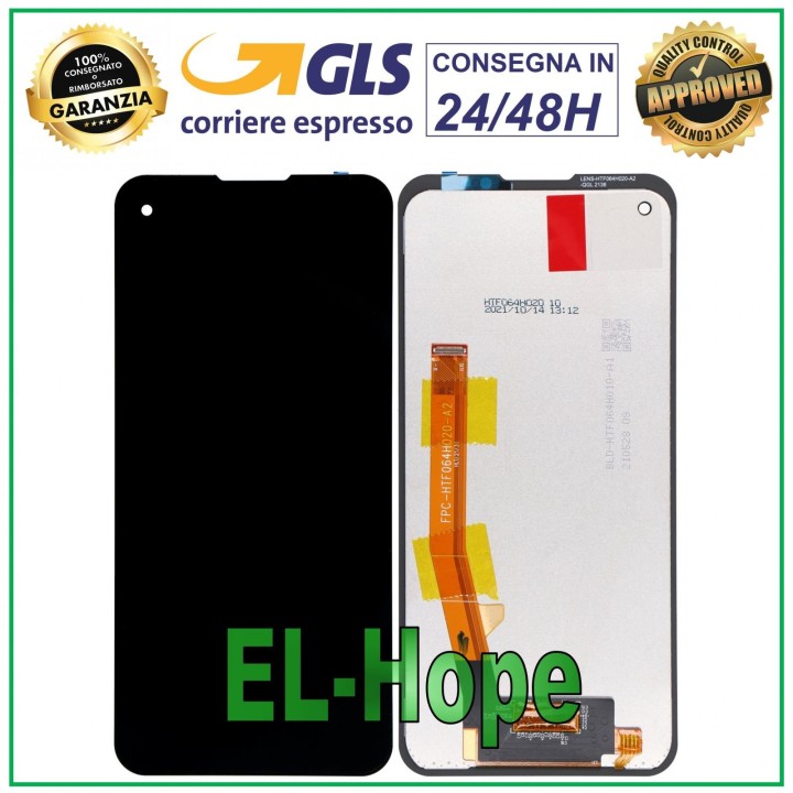 LCD DISPLAY FOR DOOGEE V11 / V10 / V10 PRO TOUCH SCREEN MONITOR ASSEMBLED BLACK